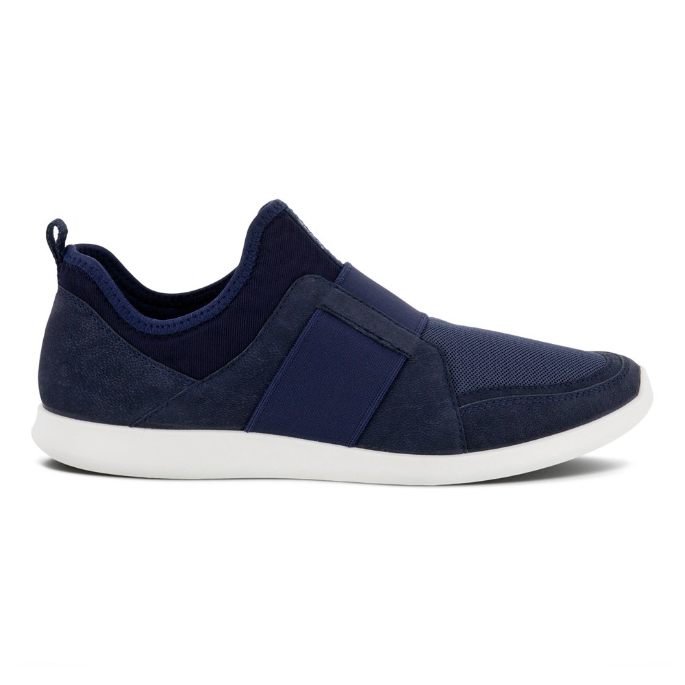 Slip On Mujer - ECCO Sense Ii Sneakers - Azul Marino - XNQ023654